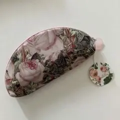 LES ROSES REDOUTE 新品未使用　花柄ポーチ ピンク