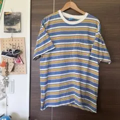 OP オーシャンパシフィック ボーダー Tシャツ XL