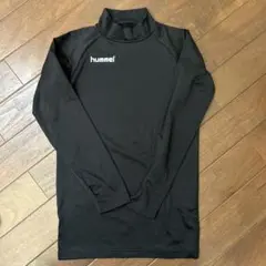 hummel 厚め長袖シャツ 150 ブラック
