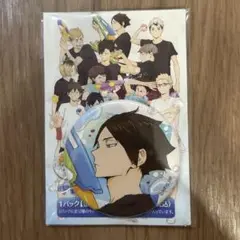 ハイキュー‼︎ キャラバッジコレクション 角名倫太郎 水遊び