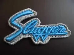 [新品未使用]スラッガー ラベル （グレー×水色）