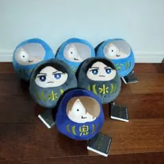 【バラ売り○】鬼太郎誕生ゲゲゲの謎　だるまぬいぐるみ　6個まとめ売り