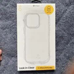 iFaceLook in Clear iPhone 16 Pro Max ケース