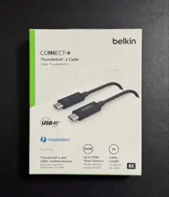 Belkin USB-Cケーブル Thunderbolt 4/USB4 1m