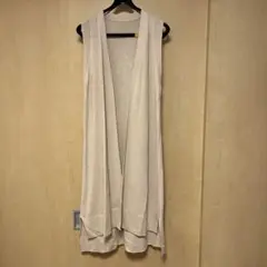 ロングジレ ロングベスト