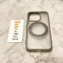 ⭐️【訳あり】TORRAS iPhone 15 Pro 用 ケース　チタングレー