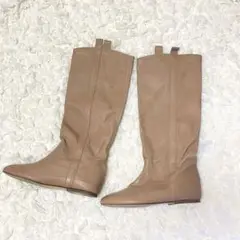 【FABIO RUSCONI】ロングブーツ♡ベージュ♡