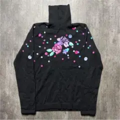 【高級】LEONARD ニット セーター カシミア ボタニカル 花 フラワー