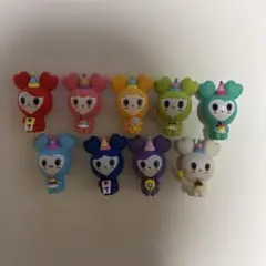 【匿名配送:全種コンプ】まちぼうけ TWICE LOVELYS ガチャガチャ