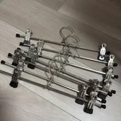 MAWAハンガー　ズボン、スカートハンガー7本セット