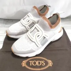 保存袋付き美品✨TOD'S　ケイト　スニーカー　メッシュ　厚底　34.5