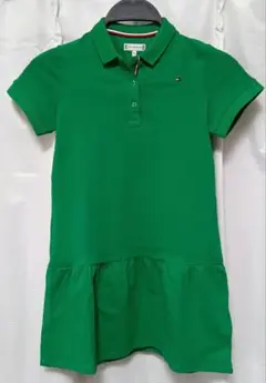 TOMMY HILFIGER ポロワンピース 122 緑
