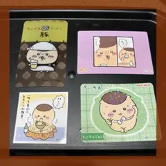 ちいかわラーメン豚 クリアカード くりまんじゅう 他3点