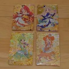 ひみつのアイプリ　４弾　フェザーグランプリ　サクラ＆タマキ＆アイリ＆リンリン