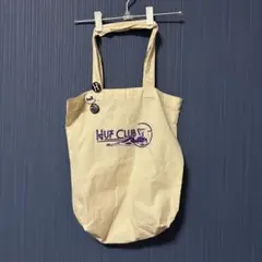 HUF トートバッグ 缶バッジ3個