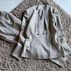 ルイルエブティック　セットアップ ベージュ Sサイズ ジャケット＆パンツ
