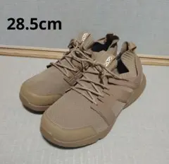 ★防水シューズ メンズ 軽量 レインシューズ ブラウン 28.5cm