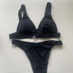ブラックセパレート水着 トライアングルブラ