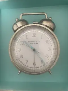 【稼動】ティファニー　置き時計　目覚まし時計　テーブルクロック 楽天市場】【ティファニー】Tiffany ラウンド トラベルクロック