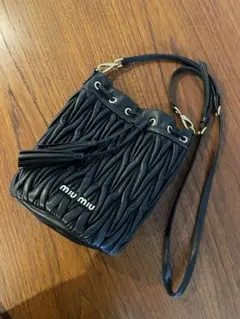 miumiu マテラッセ ショルダーバッグ✨ギャランティカード付き