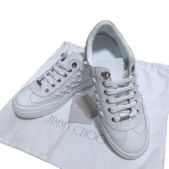 未使用 ジミーチュウ JIMMY CHOO スタースタッズ スニーカー メンズ