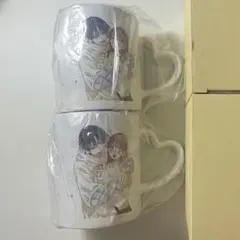 【匿名配送】春の嵐とモンスター 漫福ガチャ B賞 マグカップ 2点