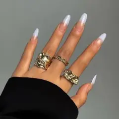 セット アクセサリー リング 大ぶり 【お買得】レディース ゴールド かっこいい