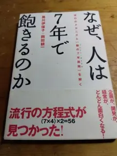 なぜ、人は7年で飽きるのか　流行のメカニズム/方程式