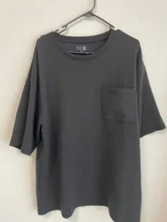 LAKOLE 黒 Tシャツ Lサイズ ポケット付き