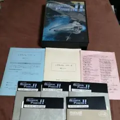 PC-9801 VM以降 5インチ レオジナル・パワー2 Ⅱ マニュアル 5枚組