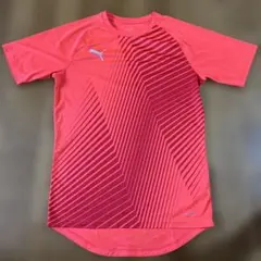 PUMA オレンジ、 グラデーション シャツ M