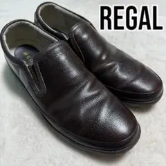 【REGAL】美品✨レザー　スリッポン　25.5cm 60LR シボ革