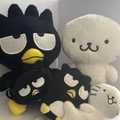 バッドばつ丸 グッドはな丸 ぬいぐるみセット