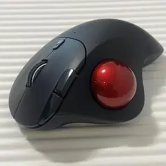 エルゴノミック トラックボールマウス 黒・赤