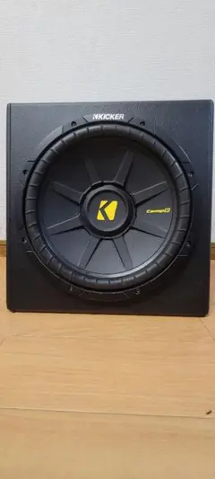 ジュウサン専用 KICKER Comp Sウーファー(純正BOX付き)×2 Amazon.co.jp: KICKER サブウーファーとアンプ 3アイテム