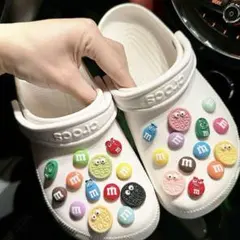 新品　ジビッツ　クロックス　アクセサリー　サンダル　26p m&m アレンジ