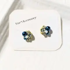 188　ハンドメイド☆ビジューピアス／イヤリング