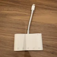 iPhone SDカード　転送用ケーブル