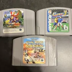 N64 ゲームソフト 3本セット