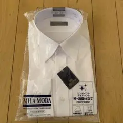 MILA MODA ホワイト ワイシャツ 42-82