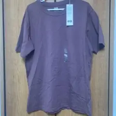 【新品】ユニクロ Tシャツ パープル