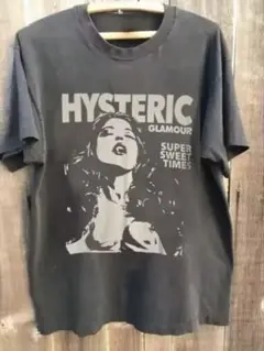 HYSTERIC GLAMOUR グラフィックTシャツ ブラック