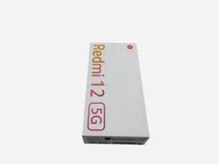 新品未使用品 Redmi 12 5G ミッドナイトブラック4GB 128GB