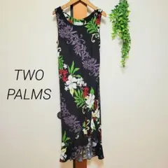 TWO PALMS トゥーパームス ハワイ ワンピース ハイビスカス フラダンス