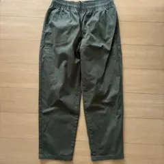 GU オリーブグリーン ワイドパンツ