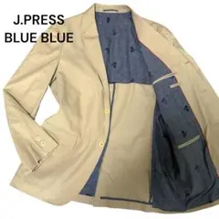 美品⭐︎J.PRESS BLUE BLUE テーラードジャケット　ベージュ　3