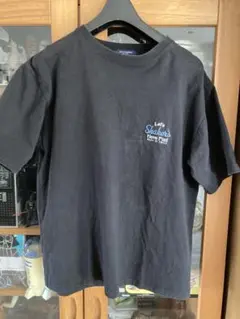 BACK NUMBER アメリカン刺繍ブラック Tシャツ M