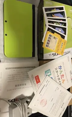 new Nintendo 3DS LL ライムグリーン 本体