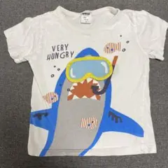ECRUE des JOLIE サメ Tシャツ 110cm バースデイ