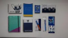 9点 ボールペン シャープペン 文具 事務用品 文房具 スティックはさみ 他